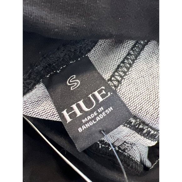 HUE Game Changing Straight Leg Denim Pant Size Small High Rise Black Stretch NEW - Picture 4 of 6